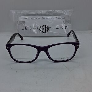 NWT Rxable Legacy Lane35 Tortoise and Purple Eyeglass Frames